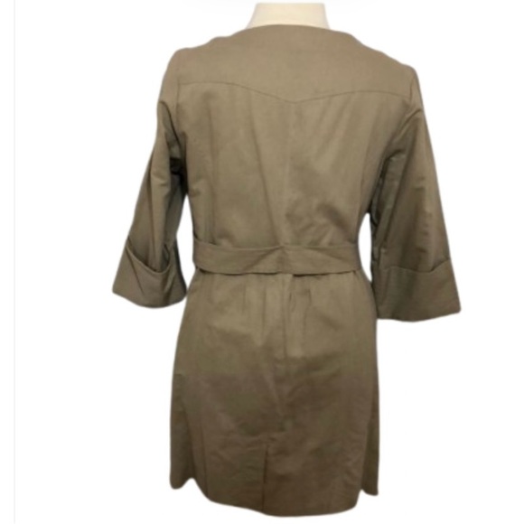 Lane Bryant Linen Trench Dress. NWOT - Picture 3 of 4